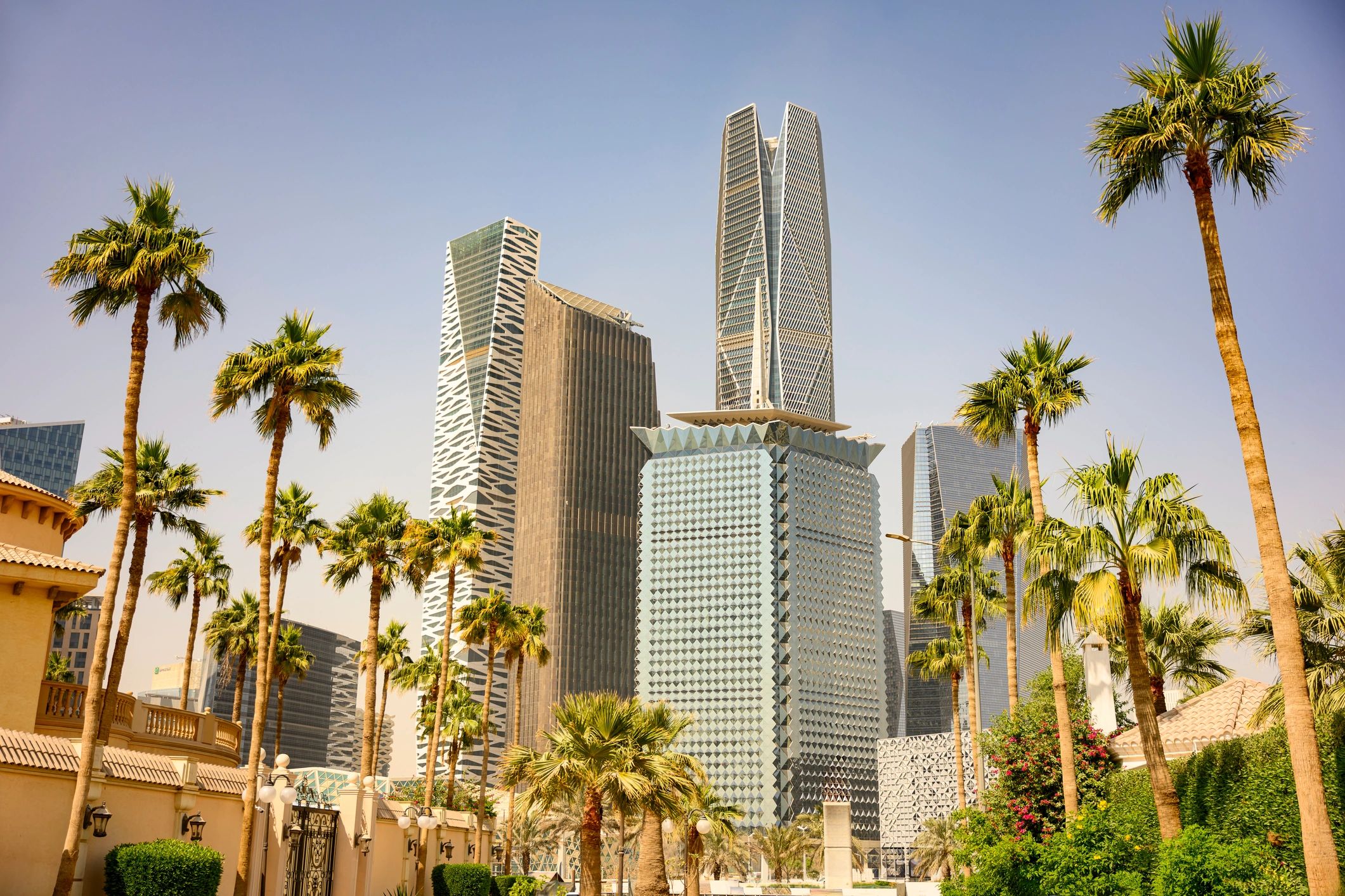 King Abdullah Financial District skyline in Riyadh