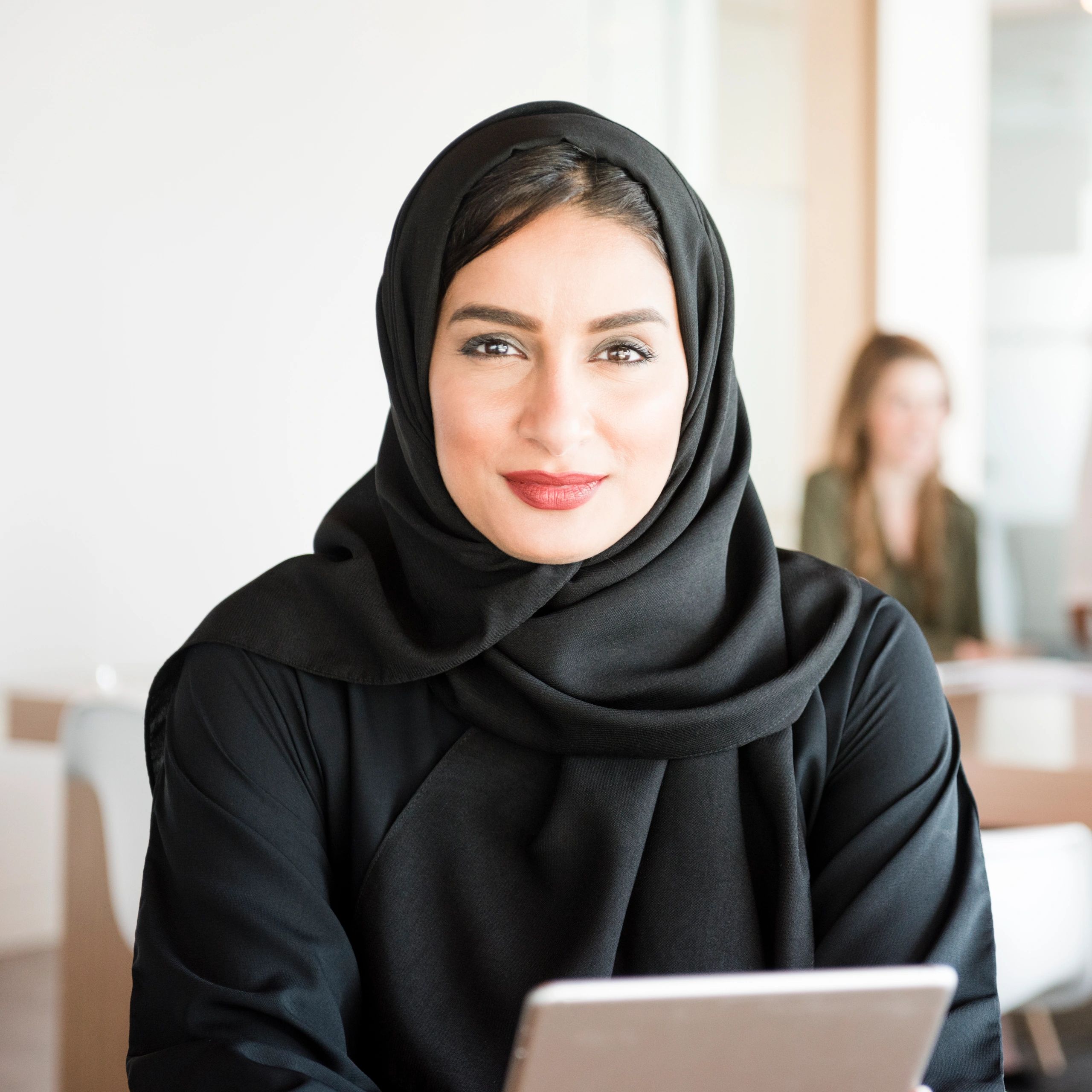 Business professional in a modern office