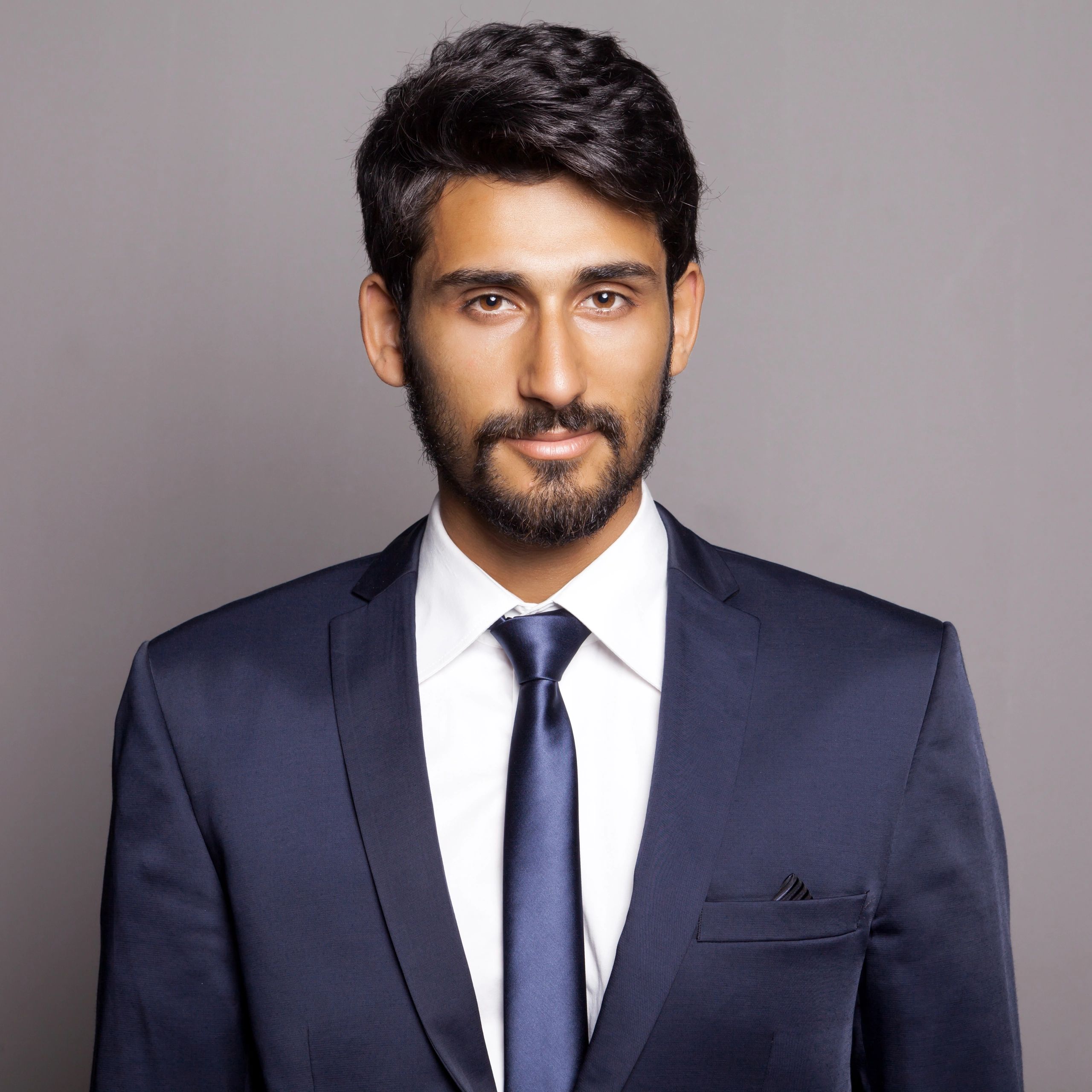 Middle Eastern business leader portrait
